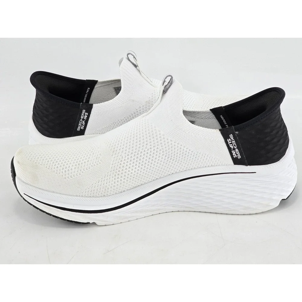 Skechers Slip-ins GoWalk Max Walker Sneakers Mens 11.5 White Black - Good